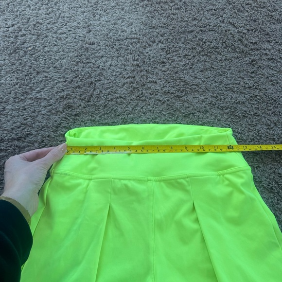 Adidas Gameset Match Shorts Neon Yellow Green HEAT.RDY Tennis S NEW $55 - Picture 5 of 7
